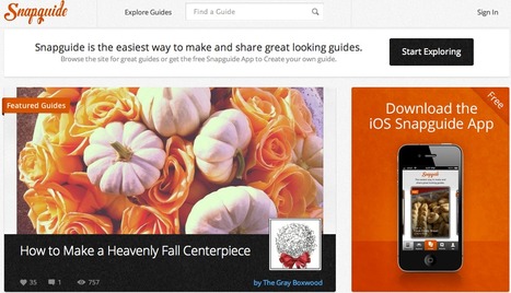 Snapguide - make & share | Digital Delights for Learners | Scoop.it