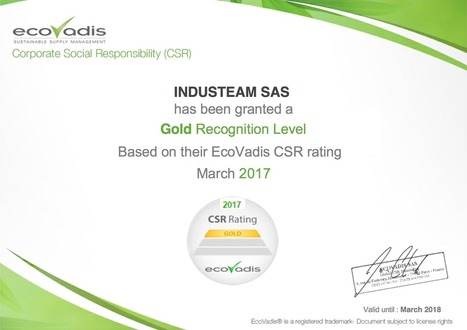 Actualités - Industeam | Témoignages Clients EcoVadis | Scoop.it