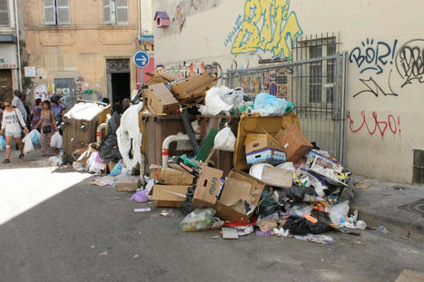 La métropole installe 26 bennes provisoires dans les arrondissements touchés par la grève | Marseille, la revue de presse | Scoop.it