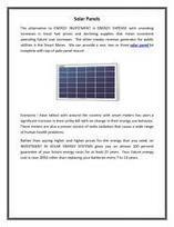 Solar Panel Sunshine Works Home Of Off Grid