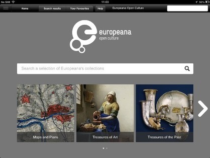Europeana Releases First Free iPad App | 21st Century Learning and Teaching | Scoop.it