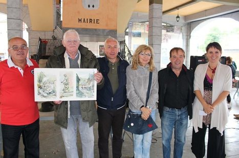 Arreau : les Peintres sur toile au rendez-vous malgré la météo | Vallées d'Aure & Louron - Pyrénées | Scoop.it