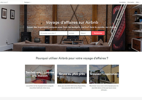 Airbnb passe &agrave; l'offensive dans le secteur du voyage d&rsquo;affaires | Innovations, Initiatives dans le Tourisme et l'Evenementiel | Scoop.it