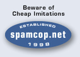 SpamCop.net - Beware of cheap imitations | ICT Security Tools | Scoop.it