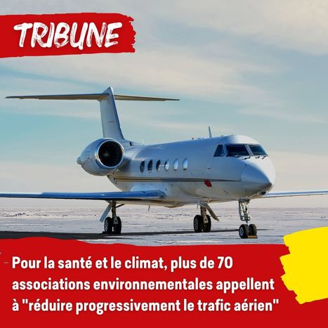 Pour la santé et le climat, plus de 70 associations environnementales appellent à "réduire progressivement le trafic aérien" | Au fil des Associations | Scoop.it