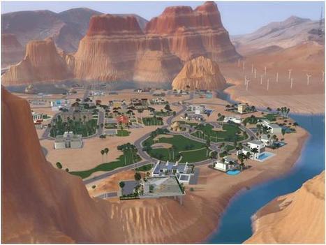 4 screens du monde Lucky Palms sur Fraizesauxsims | Les Sims | Scoop.it