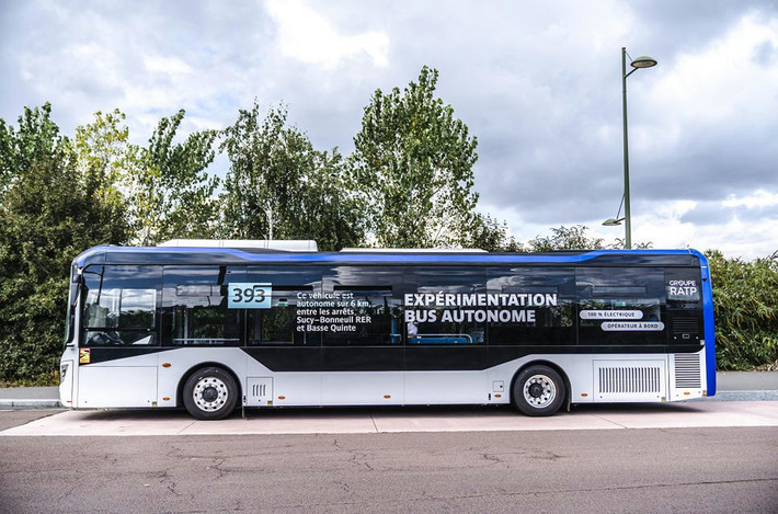 La RATP et IDFM font circuler un bus autonome avec des voyageurs à bord  | Innovation - Prospective | Scoop.it