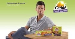 Gerblé et Novak Djokovic s’associent autour du sans gluten | 16s3d: Bestioles, opinions & pétitions | Scoop.it