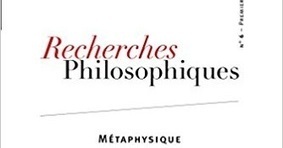 Recherches philosophiques n&ordm; 6 / 2018 : M&eacute;taphysique | Les Livres de Philosophie | Scoop.it