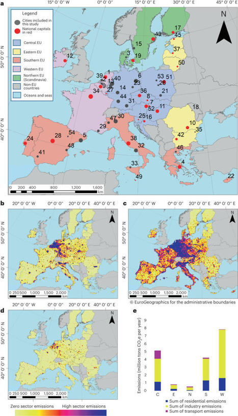 Contribution of prioritized urban nature-based solutions allocation to carbon neutrality | Nature Climate Change | Energy Transition in Europe | www.energy-cities.eu | Scoop.it