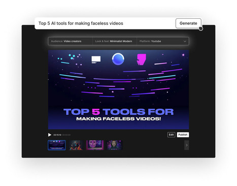 Free AI #Video #Generator  | Digital Delights - Images & Design | Scoop.it