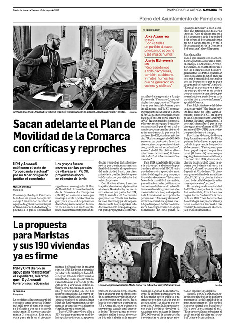 Sacan adelante el Plan de Movilidad de la Comarca con críticas y reproches | Movilidad, logística, transporte | Scoop.it
