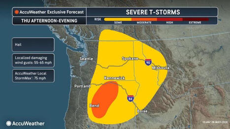 Damaging hail, powerful wind gusts to target Northwest, Great Plains as severe storms shift - Accuweather.com | Operation Deimos | Scoop.it