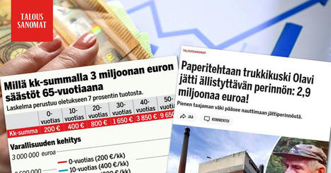 Näin sijoitat miljonääriksi - Taloussanomat | 1Uutiset - Lukemisen tähden | Scoop.it