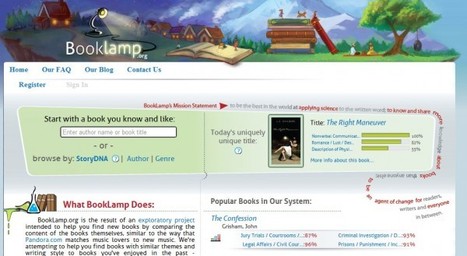 BookLamp &ndash; Un sistema de recomendaci&oacute;n de libros que usa el contenido de los mismos | Educaci&oacute;n, pedagog&iacute;a, TIC y mas.- | Scoop.it