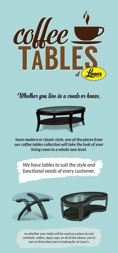 Coffee Tables At Leon S Leon S Furniture S