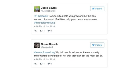 Recap of the #FutureOfCoworking Twitter Chat | Peer2Politics | Scoop.it