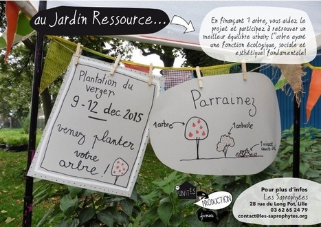 Participez au chantier collectif autour de la plantation du verger au jardin ressource! | Nature en ville | Scoop.it