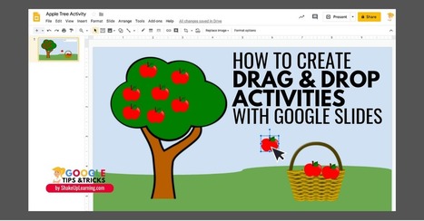 How to Create Drag and Drop Activities with Google Slides - thanks @ShakeUpLearning | Moodle and Web 2.0 | Scoop.it