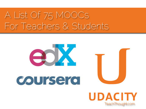 A List Of 75 MOOCs For Teachers & Students | omnia mea mecum fero | Scoop.it