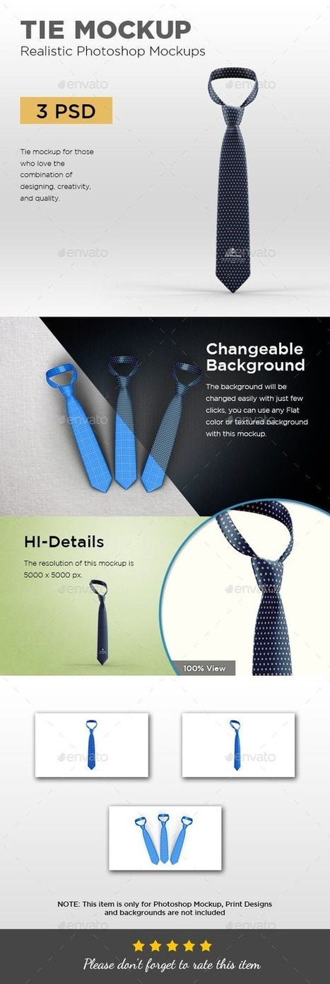 Download Neck Tie Mockup By Graphicdesigno Graphic Des