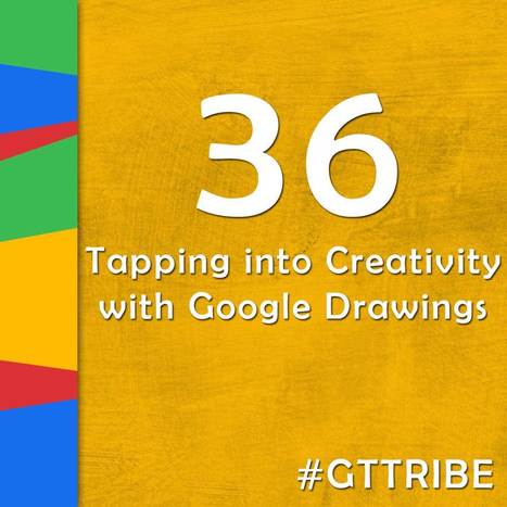 Tapping into Creativity with Google Drawings - via Google Teacher Tribe Podcast | Distance Learning, mLearning, Digital Education, Technology | Scoop.it