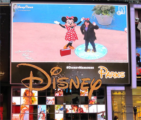 Disney Characters Make Virtual Memories in Times Square | Transmedia: Storytelling for the Digital Age | Scoop.it