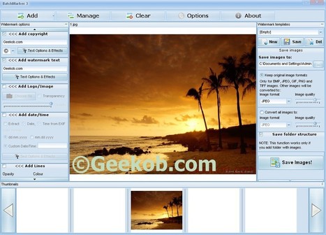 Deux outils gratuits pour marquer les photos | Le Top des Applications Web et Logiciels Gratuits | Scoop.it