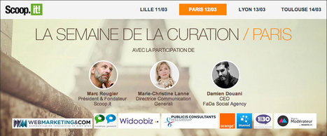 Scoopit à Paris ! La semaine de la curation de contenu | La Curation, avenir du web ? | Scoop.it