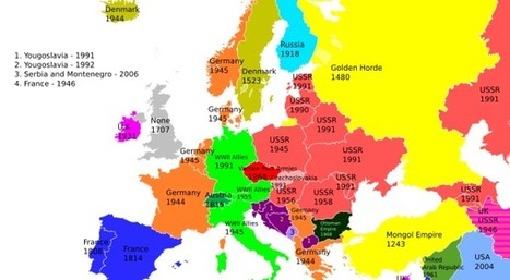 Europe In Le Monde Sous Toutes Ses Cartes Scoop It