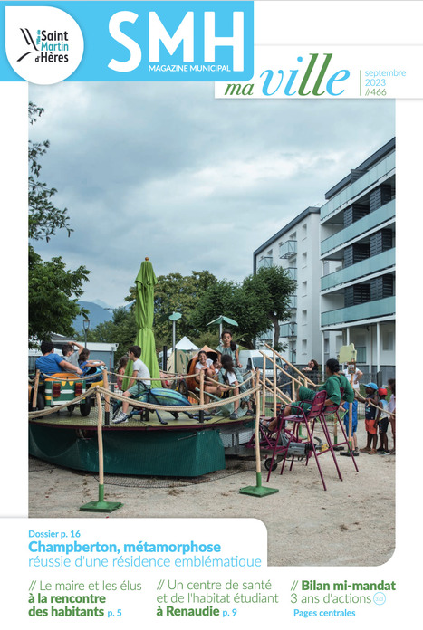 Saint-Martin d'Hères : Champberton, métamorphose réussie d'une résidence emblématique | Labo Cités - L'actualité de la politique de la ville en Auvergne-Rhône-Alpes | Scoop.it
