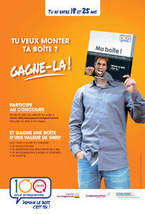 100 Jours pour Entreprendre Concours pour les 18 &agrave; 25 ans jusqu'au 25 mai 2013 | Bourses, Prix, Appels &agrave; projets Environnement. | Scoop.it
