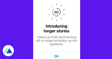 Instagram lance les Stories plus longues de 60 secondes | Community Management | Scoop.it