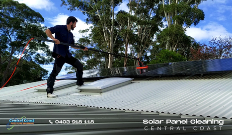 A Brief Guide on Hiring Solar Panel Cleaning Service | Central Coast Pressure Washing | Scoop.it