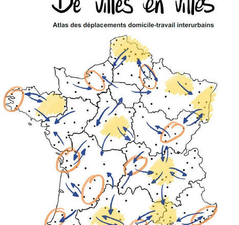 Cartographie numérique: De villes en villes. Atlas des déplacements domicile-travail interurbains | Regards croisés sur la transition écologique | Scoop.it