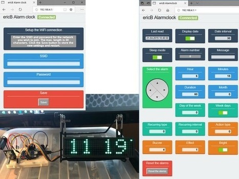 Programmable Multi-Alarm Clock with Web Interface | Raspberry Pi | Scoop.it