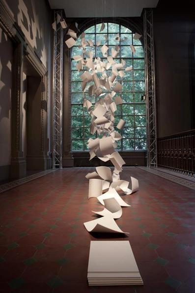 Paul Cocksedge: A gust of wind | Art Installations, Sculpture, Contemporary Art | Scoop.it