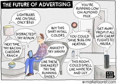 The Future of Advertising cartoon | Marketoonist | Tom Fishburne | Public Relations & Social Marketing Insight | Scoop.it