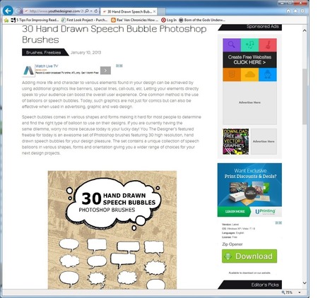 Top Free Sites for PSD Voice Balloons and Fonts | photoshop ressources | Scoop.it