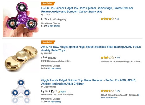 Let's Investigate the Nonsense Claim That Fidget Spinners Can Treat ADHD, Autism, and Anxiety | AIHCP Magazine, Articles & Discussions | Scoop.it