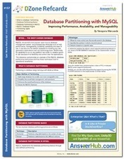 Database Partitioning Cheat Sheet from DZone Refcardz - Free, professional tutorial guides for developers | DataOps | Scoop.it