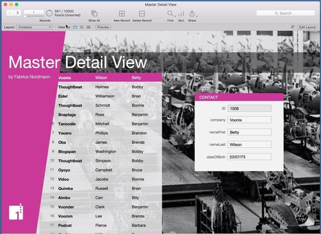 Create a ‘native’ Master Detail View in minutes | 1-more-thing - FileMaker | Learning Claris FileMaker | Scoop.it