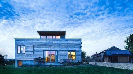 Maison passive en bois au design très réussi dans la campagne anglaise | Build Green, pour un habitat écologique | Scoop.it