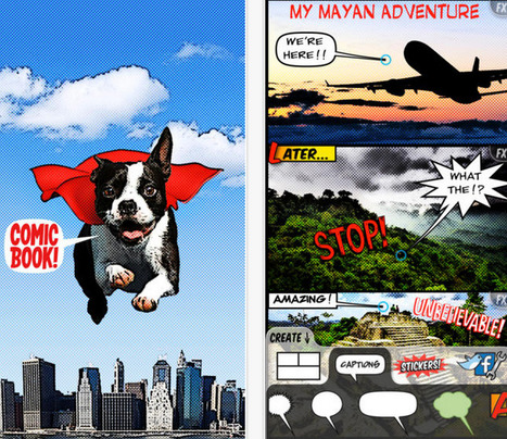 7 Great iPad Apps for Creating Comic Strips | Educators Technology | How to find and tell your story | Scoop.it