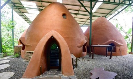 Spectaculaires dômes en terre crue d'une maison nichée dans une jungle du Costa Rica | Build Green, pour un habitat écologique | Scoop.it