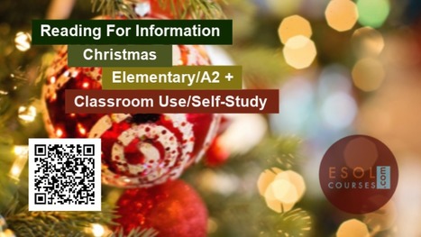Christmas - An Easy Online Reading Lesson | Topical English Activities | Scoop.it