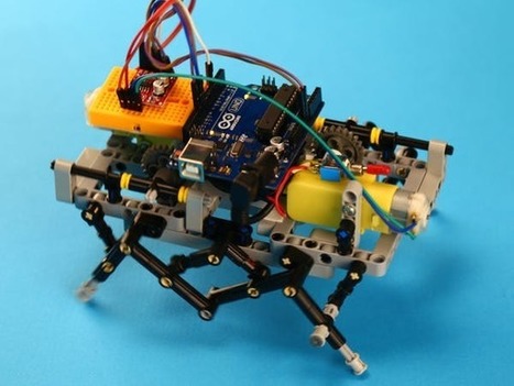 A DIY Hexapod Robot with Arduino, Lego, and 3D printed parts | Factor-e | Scoop.it