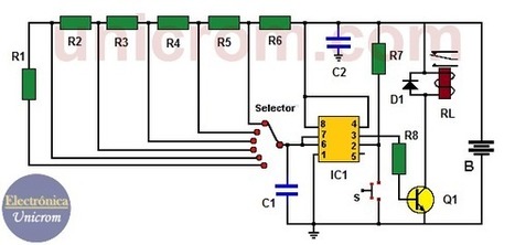 Temporizador de 5 a 30 minutos con 555 | tecno4 | Scoop.it