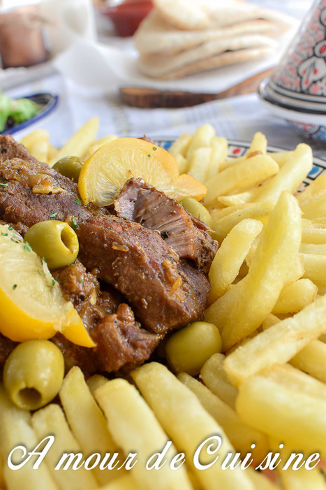 lham mhamer, tajine de viande rotie | Plats et recettes rapides, idées de menu de semaine sain et facile | Scoop.it