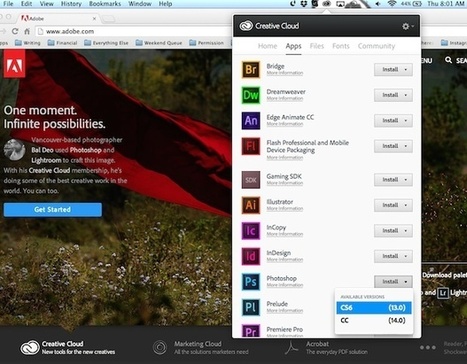 Creative Cloud Update Allows You to Install Previous Versions of Adobe Software | Photo Editing Software and Applications | Scoop.it